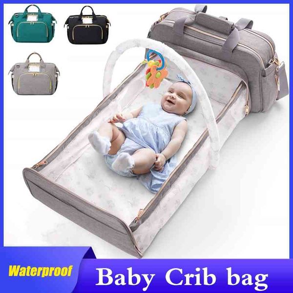 3 in 1 diaper bag backpack foldable baby bed waterproof travel bag with usb charge diaper bag backpack with changing bed 210326
3 in 1 diaper bag backpack foldable baby bed waterproof travel bag with usb charge diaper bag backpack with changing bed 210326