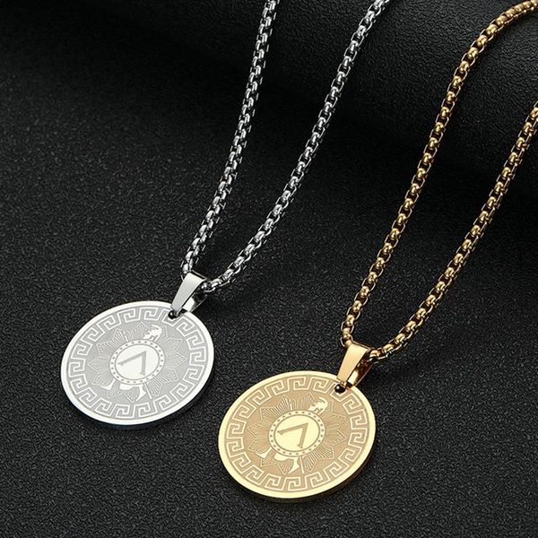 pendant necklaces greek hero achilles men necklace vintage retro talisman symbo mythology jewelry stainless steel, Silver
pendant necklaces greek hero achilles men necklace vintage retro talisman symbo mythology jewelry stainless steel, Silver