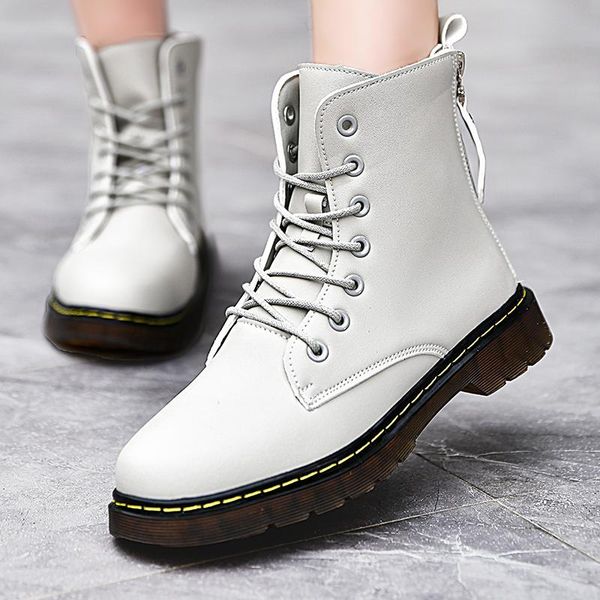 boots female 2021 genuine leather women booties lace up white winter shoes black non-slip girl motorcycle
boots female 2021 genuine leather women booties lace up white winter shoes black non-slip girl motorcycle