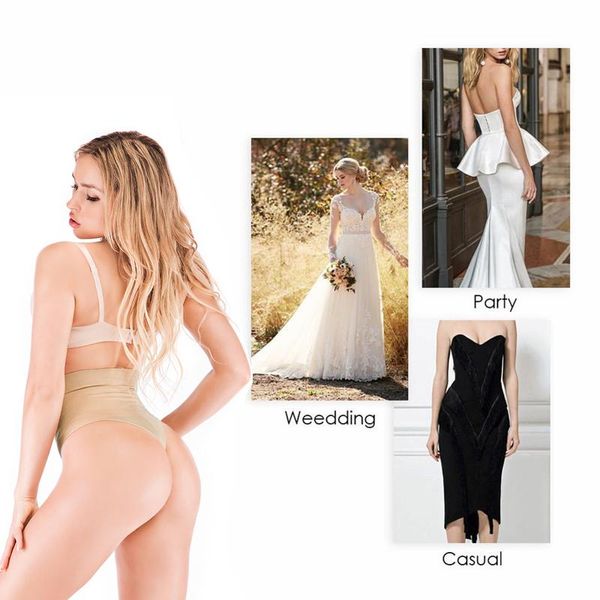 women's shapers women high waist trainer tummy slimming control cincher body shaper thong g-string bulifter seamless panties underwear, Black;white
women's shapers women high waist trainer tummy slimming control cincher body shaper thong g-string bulifter seamless panties underwear, Black;white