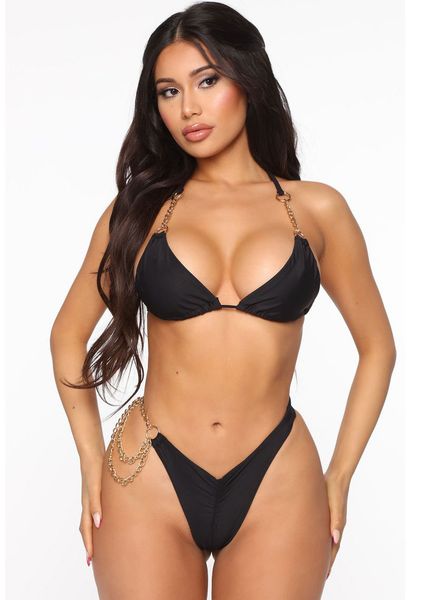 gold chains swimwear women swimsuit for lady summer wear triange + v cut thong bottomby air
gold chains swimwear women swimsuit for lady summer wear triange + v cut thong bottomby air