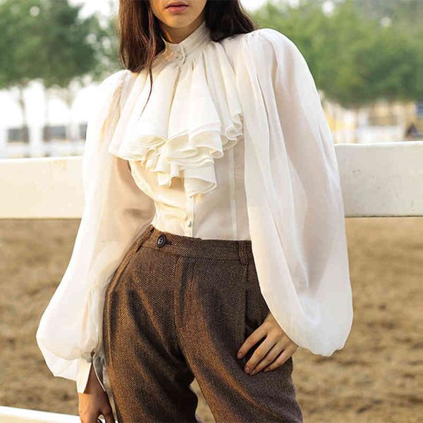skirt size big white female blouse 20-21 summer elegant frilly chiffon shirt for women with flashlight sleeves, Black
skirt size big white female blouse 20-21 summer elegant frilly chiffon shirt for women with flashlight sleeves, Black
