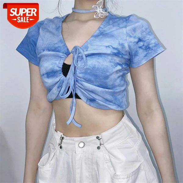 2020 women lace up bow camis drawstrings open stitch hollow crop new tie dye print tank party club tees streetwear #ek7n, White
2020 women lace up bow camis drawstrings open stitch hollow crop new tie dye print tank party club tees streetwear #ek7n, White