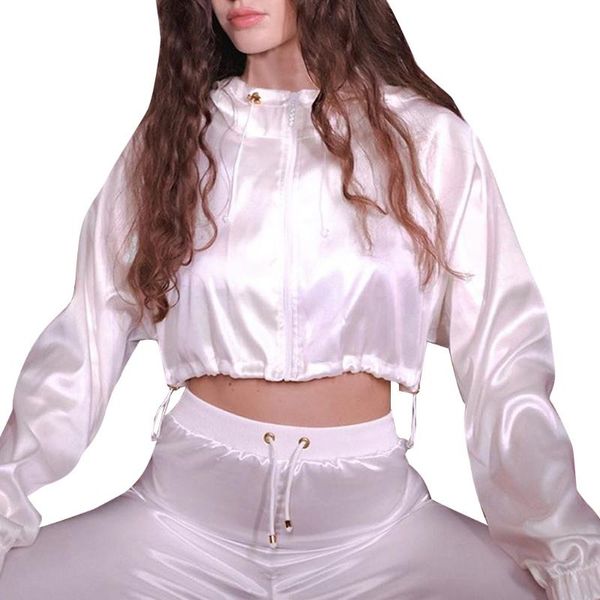 hooded zip-ip long sleeve 2021 autumn winter women streetwear white coat outfits sweatshirt sudadera mujer#g1 women's hoodies & sw, Black
hooded zip-ip long sleeve 2021 autumn winter women streetwear white coat outfits sweatshirt sudadera mujer#g1 women's hoodies & sw, Black