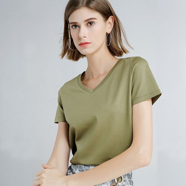 2021 women t-shirt tshirts lady solid color tees short sleeve t shirts female summer for woman t-shirts, White
2021 women t-shirt tshirts lady solid color tees short sleeve t shirts female summer for woman t-shirts, White