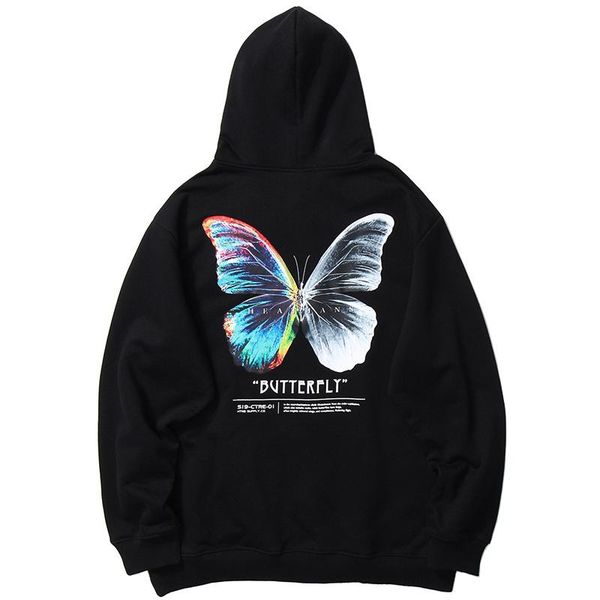 men's hoodies & sweatshirts 2021 men hip hop sweatshirt hoodie color butterfly streetwear harajuku pullover cotton fleece winter autumn, Black
men's hoodies & sweatshirts 2021 men hip hop sweatshirt hoodie color butterfly streetwear harajuku pullover cotton fleece winter autumn, Black