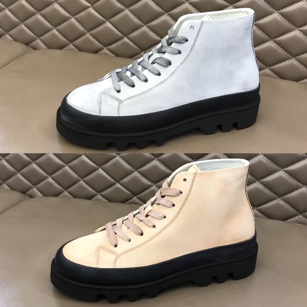 designer thick-soled men's shoes luxury and comfortable brand leather high-sports shoelace shoe box, Red;white
designer thick-soled men's shoes luxury and comfortable brand leather high-sports shoelace shoe box, Red;white