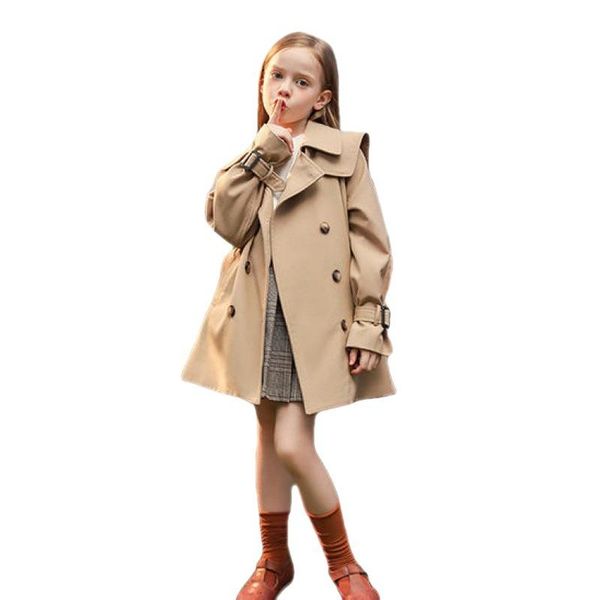 coat fashion baby girls windbreakers spring england style long sleeve cotton kids outerwears casual coats vestidos, Blue;gray
coat fashion baby girls windbreakers spring england style long sleeve cotton kids outerwears casual coats vestidos, Blue;gray