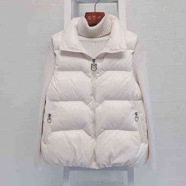 xuetina down vest women's short 2021 autumn winter korean white duck et waistcoat, Black;white
xuetina down vest women's short 2021 autumn winter korean white duck et waistcoat, Black;white
