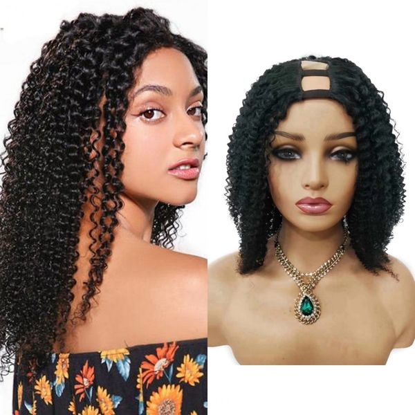 brazilian kinky curly u part wigs for women natural color 150% density human hair middle u shape wig, Black;brown
brazilian kinky curly u part wigs for women natural color 150% density human hair middle u shape wig, Black;brown