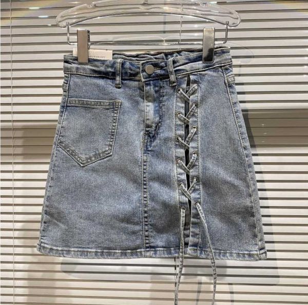 deat summer fashion women clothes high waist drawstring denim soild color hips halfbody skirt female wr56705l 210709, Black
deat summer fashion women clothes high waist drawstring denim soild color hips halfbody skirt female wr56705l 210709, Black