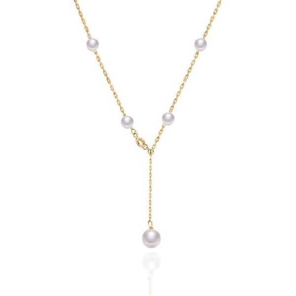 chains 2021 selling necklace 14k copper electroplated real gold imitation pearl collarbone chain pendant available wholesale, Silver
chains 2021 selling necklace 14k copper electroplated real gold imitation pearl collarbone chain pendant available wholesale, Silver