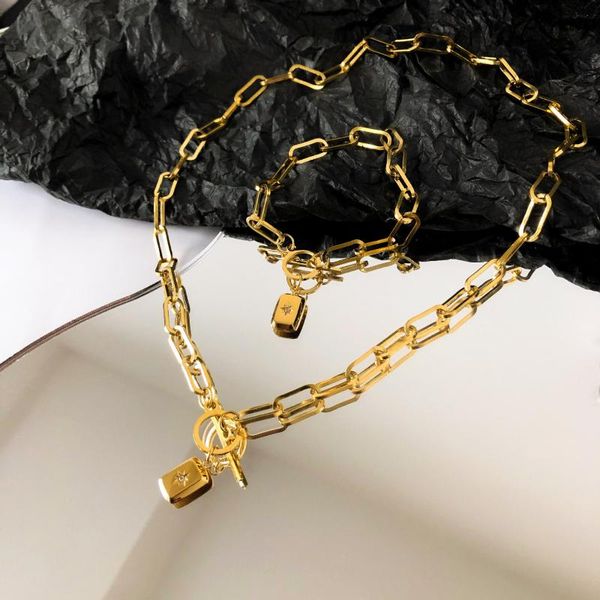 pendant necklaces stainless steel star zircon necklace bracelets for women ot buckle stacking chokers, Silver
pendant necklaces stainless steel star zircon necklace bracelets for women ot buckle stacking chokers, Silver
