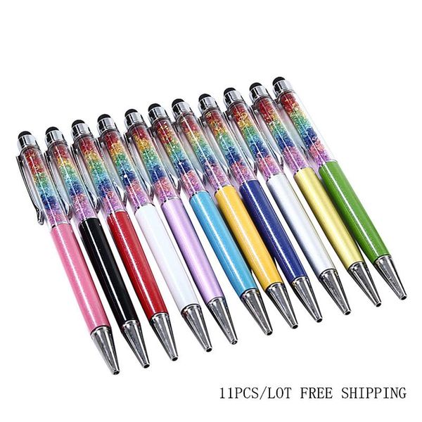 creative crystal pen diamond ballpoint pens stationery ballpen stylus touch 11 colors oily black/blue refill 0.7, Blue;orange
creative crystal pen diamond ballpoint pens stationery ballpen stylus touch 11 colors oily black/blue refill 0.7, Blue;orange