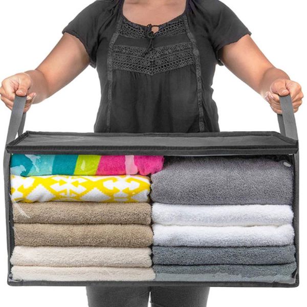 non-woven fabric storage box quilt foldable bag wardrobe clothes finishing dustproof portable clothing &
non-woven fabric storage box quilt foldable bag wardrobe clothes finishing dustproof portable clothing &
