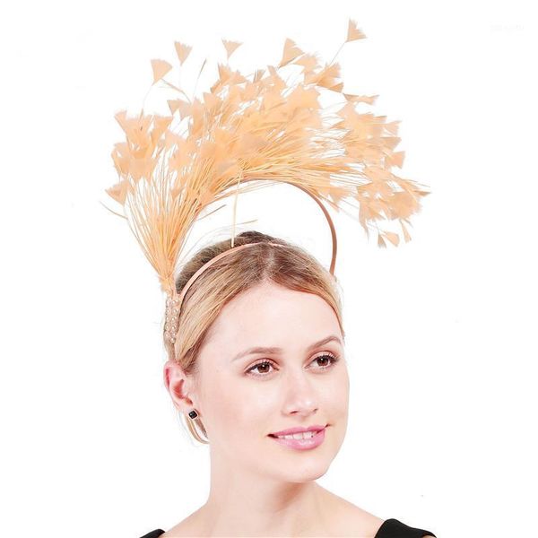 women gorgeous headband hair band nice fascinator swan masquerade fancy feather hoop accessories1
women gorgeous headband hair band nice fascinator swan masquerade fancy feather hoop accessories1
