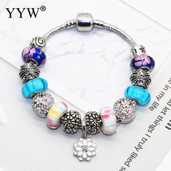 charm bracelets yyw 2021 zinc alloy european bracelet big hole bangle lucky jewelry lampwork glass plated for woemn wholesale, Golden;silver
charm bracelets yyw 2021 zinc alloy european bracelet big hole bangle lucky jewelry lampwork glass plated for woemn wholesale, Golden;silver
