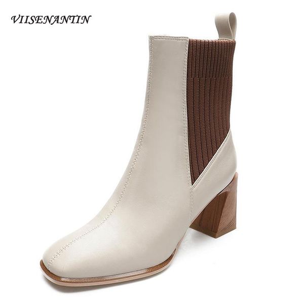 boots high-heeled short women's autumn winter plus velvet trend european american british style thick elastic ankle, Black
boots high-heeled short women's autumn winter plus velvet trend european american british style thick elastic ankle, Black