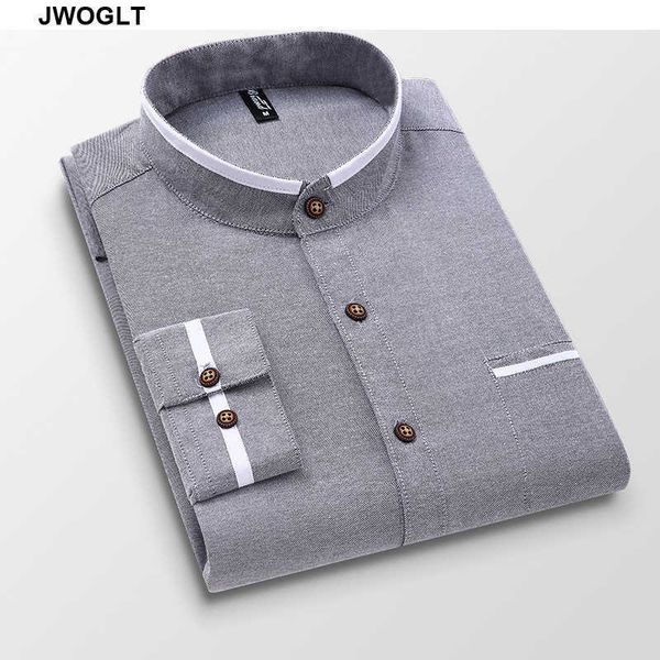 autumn long sleeve oxford men shirt slim fit casual stand-collar button down cotton social white shirt 4xl 5xl 210528, White;black
autumn long sleeve oxford men shirt slim fit casual stand-collar button down cotton social white shirt 4xl 5xl 210528, White;black