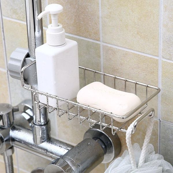 hooks & rails sponge storage faucet holder soap drainer shelf basket organizer bathroom accessories kitchen stainless steel sink drain rack
hooks & rails sponge storage faucet holder soap drainer shelf basket organizer bathroom accessories kitchen stainless steel sink drain rack