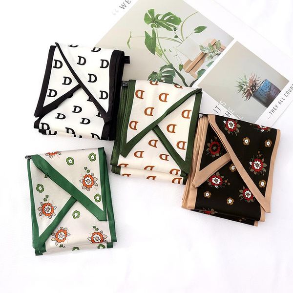 scarves summer simple letters flower fairy lovely long hair silk female south korean wrist ribbon for women, Blue;gray
scarves summer simple letters flower fairy lovely long hair silk female south korean wrist ribbon for women, Blue;gray