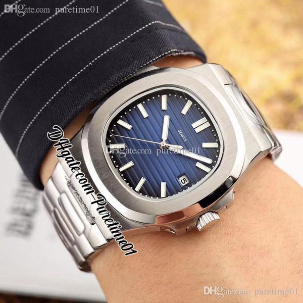 2022 5711 a21j automatic mens watch 40mm steel case d-blue textured dial stick markers stainless steel bracelet 6 styles watches puretime01, Slivery;brown
2022 5711 a21j automatic mens watch 40mm steel case d-blue textured dial stick markers stainless steel bracelet 6 styles watches puretime01, Slivery;brown