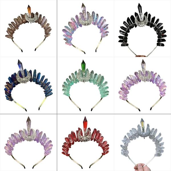 hair clips & barrettes bohemian clear raw crystal quartz headband crown with hollow out moon rhinestone tiara aura hairband wedding bride ho, Golden;silver
hair clips & barrettes bohemian clear raw crystal quartz headband crown with hollow out moon rhinestone tiara aura hairband wedding bride ho, Golden;silver