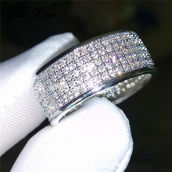 wedding rings luxury male female crystal zircon stone ring cute 925 silver for women promise pave engagement, Slivery;golden
wedding rings luxury male female crystal zircon stone ring cute 925 silver for women promise pave engagement, Slivery;golden