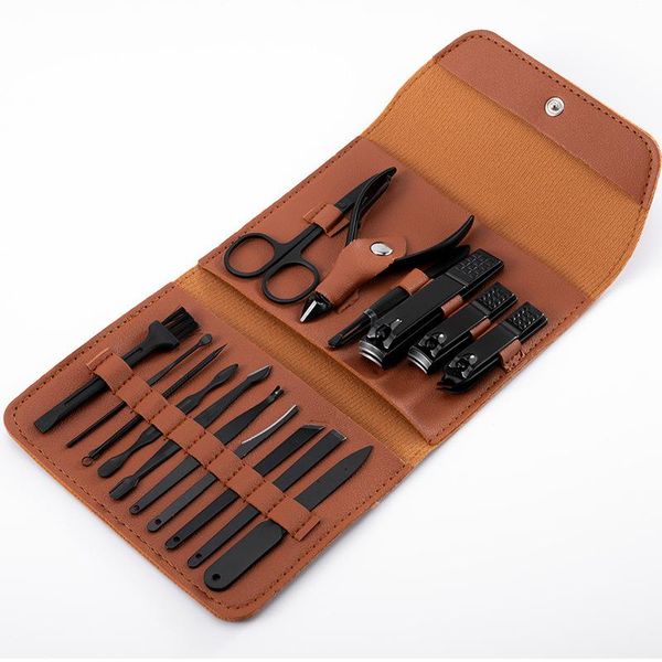 nail art kits 16 pcs professional cutter pedicure scissors set stainless steel eagle hook portable manicure clipper tool
nail art kits 16 pcs professional cutter pedicure scissors set stainless steel eagle hook portable manicure clipper tool