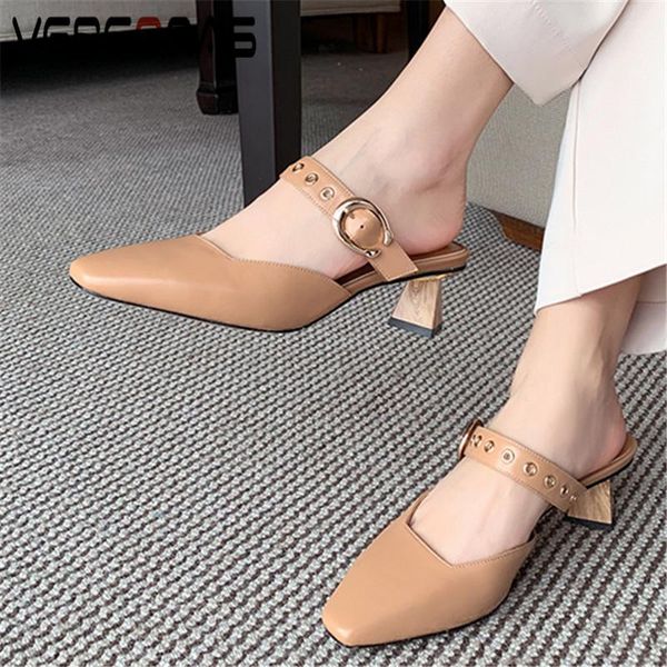 dress shoes verconas 2021 fashion woman sandals pumps arrival genuine leather metal decoration square toe strange heel, Black
dress shoes verconas 2021 fashion woman sandals pumps arrival genuine leather metal decoration square toe strange heel, Black
