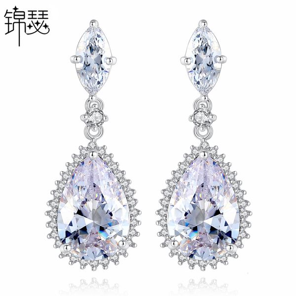 jewelry charm stud nocturne earrings copper inlaid 3a zircon bride dinner gift, Golden
jewelry charm stud nocturne earrings copper inlaid 3a zircon bride dinner gift, Golden