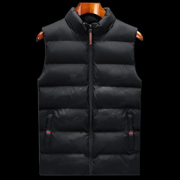 winter custom men down vt et stand collar svels cotton down et body warmer, Black
winter custom men down vt et stand collar svels cotton down et body warmer, Black