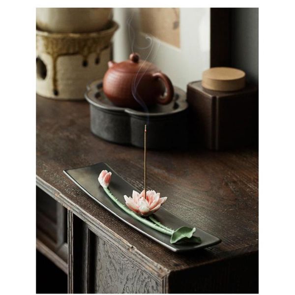 fragrance lamps traditional flower shape incense holder elegant ceramic lotus plum blossom smoke waterfall burner exquisite home decor
fragrance lamps traditional flower shape incense holder elegant ceramic lotus plum blossom smoke waterfall burner exquisite home decor