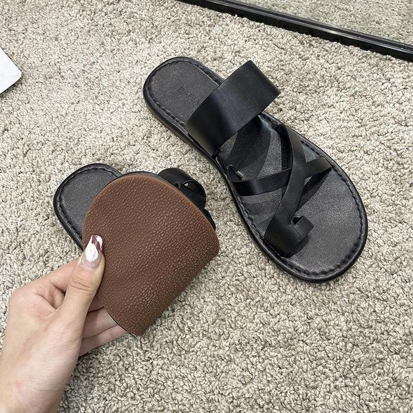 slippers slides women summer outdoor open toe beach comfortable shoes fashion brand slip-on woman female sandals, Black
slippers slides women summer outdoor open toe beach comfortable shoes fashion brand slip-on woman female sandals, Black