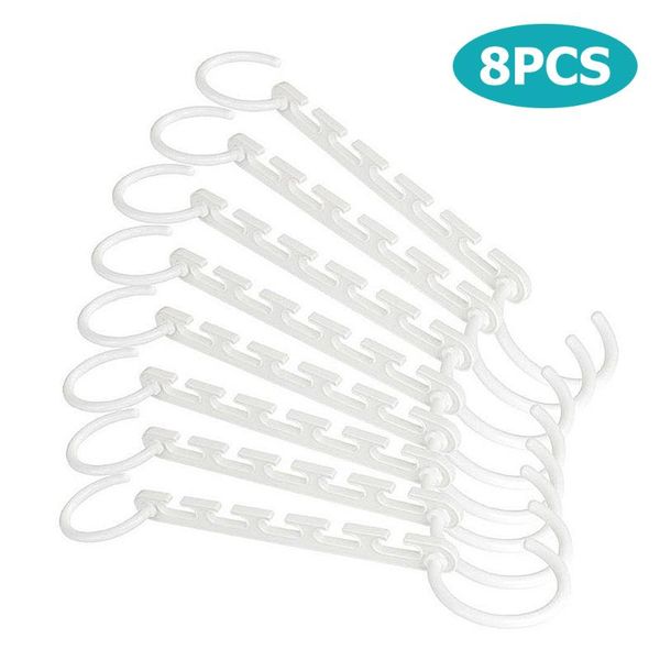 hangers & racks 8pcs 5 hole multifunctional magic hanger hook folding storage saving drying clothes rack for home
hangers & racks 8pcs 5 hole multifunctional magic hanger hook folding storage saving drying clothes rack for home