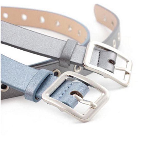 belts leather belt fashion alloy silver square buckle full hole student pants, Black;brown
belts leather belt fashion alloy silver square buckle full hole student pants, Black;brown