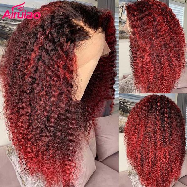 lace wigs ombre red colored wig 13x4 front curly hd transparent frontal human hair pre plucked burgundy full glueless, Black;brown
lace wigs ombre red colored wig 13x4 front curly hd transparent frontal human hair pre plucked burgundy full glueless, Black;brown