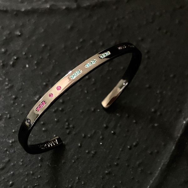 s925 sterling sliver bangle black morse code bracelet couple personality trend neutral fashion luxury brand monaco jewelry gift for girlfrie
s925 sterling sliver bangle black morse code bracelet couple personality trend neutral fashion luxury brand monaco jewelry gift for girlfrie