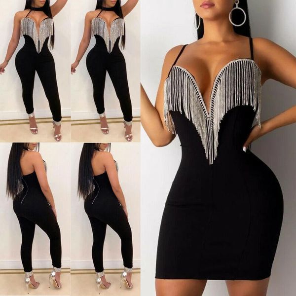 gym clothing women jumpsuit deep v neck tassels romper tight long sleeve bandage playsuit clubwear trousers outfit s-xl, White;black
gym clothing women jumpsuit deep v neck tassels romper tight long sleeve bandage playsuit clubwear trousers outfit s-xl, White;black