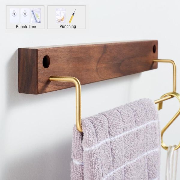 1pc solid wood bathroom towel rack wall hanging single rod toilet bath storage shelf home supplies racks
1pc solid wood bathroom towel rack wall hanging single rod toilet bath storage shelf home supplies racks