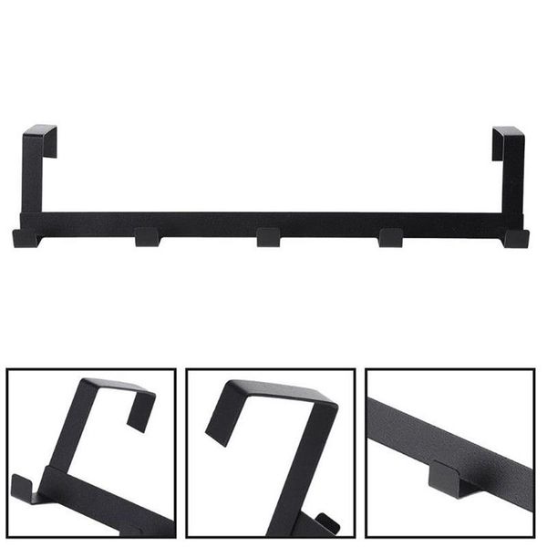 durable door hook living room wall hanger hat kitchen 5 hooks bearing black white color about 5kg & rails
durable door hook living room wall hanger hat kitchen 5 hooks bearing black white color about 5kg & rails