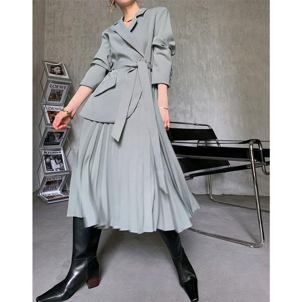 women's wool & blends pleated french light design of minority fried street waist closing skirt temperament, Black
women's wool & blends pleated french light design of minority fried street waist closing skirt temperament, Black