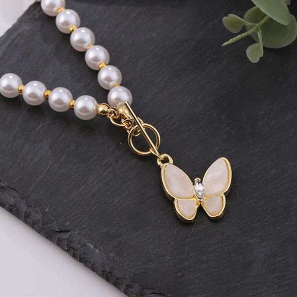 chokers antique imitation pearl chain necklace with butterfly pendant charms silver choker neck jewelry for women party gift, Golden;silver
chokers antique imitation pearl chain necklace with butterfly pendant charms silver choker neck jewelry for women party gift, Golden;silver