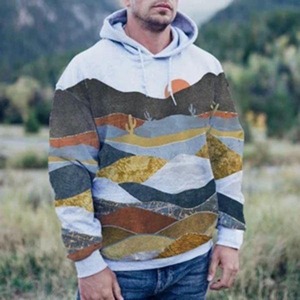 mens new fashion casual patchwork slim fit hoodie landscape printing design outwear blouse sweatshirt, Black
mens new fashion casual patchwork slim fit hoodie landscape printing design outwear blouse sweatshirt, Black