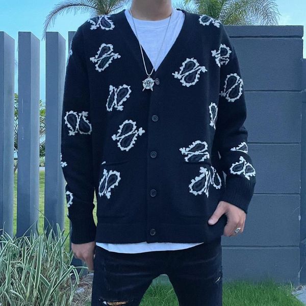 men's sweaters sk332 fashion 2021 runway luxury european design party style clothing, White;black
men's sweaters sk332 fashion 2021 runway luxury european design party style clothing, White;black