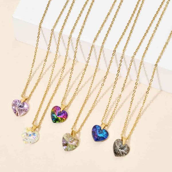 necklaces pendants zmzy heart stainless steel jewelry luxury classic cz pendant gold color chain clavicle women gift, Silver
necklaces pendants zmzy heart stainless steel jewelry luxury classic cz pendant gold color chain clavicle women gift, Silver