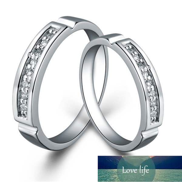 1 pair sterling silver rings set for men women zirconia engagement ring couple promise bague femme wedding bands bridal jewelry
1 pair sterling silver rings set for men women zirconia engagement ring couple promise bague femme wedding bands bridal jewelry