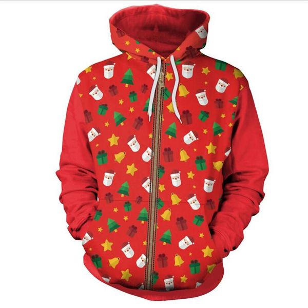 men's sweaters men women ugly christmas sweater 3d tree gifts santa printed drawstring hoodies with pockets xmas jumpers, White;black
men's sweaters men women ugly christmas sweater 3d tree gifts santa printed drawstring hoodies with pockets xmas jumpers, White;black