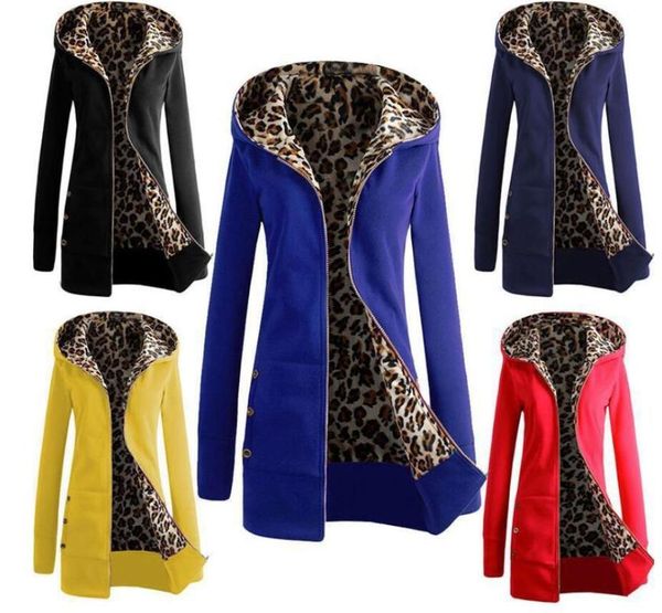 women's hoodies & sweatshirts autumn/winter hooded thick leopard print sweatshirt europe and america plus velvet size jacket 2047, Black
women's hoodies & sweatshirts autumn/winter hooded thick leopard print sweatshirt europe and america plus velvet size jacket 2047, Black