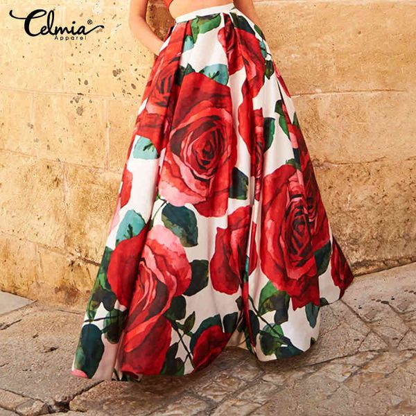 skirt celmia bohemian casual loose maxi skirts women 2021 fashion flower printed high waist long skirt plus size party beach bottoms 7, Black
skirt celmia bohemian casual loose maxi skirts women 2021 fashion flower printed high waist long skirt plus size party beach bottoms 7, Black